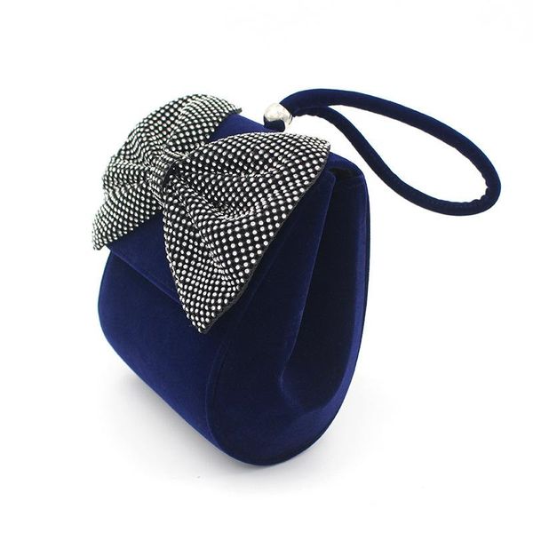 

shoulder bags arrival women ladies diamond party bag beaded clutch handmade 2021 color suede butterfly evening purse