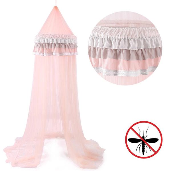 

mosquito net urijk hanging princess dome nets lace kids bed curtain canopy pography props ins style bedcover