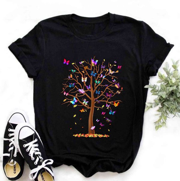 

women's wear, harajuku casual round neck t-shirt, short sve t-shirt 24722, White
