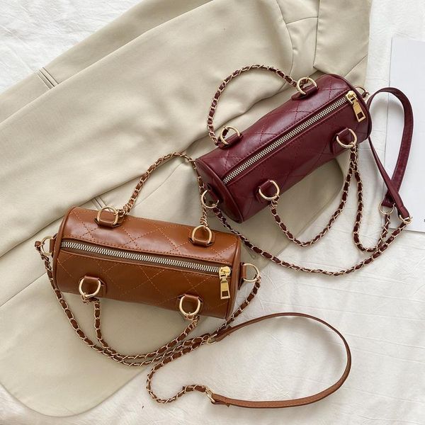 

shoulder bags women's bag handbag female 2021 fashion chain messenger crossbody round for women