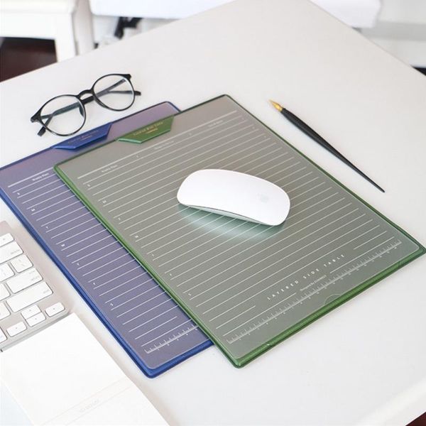 

mouse pads & wrist rests simple business advanced leather creative layering plan message file board pad