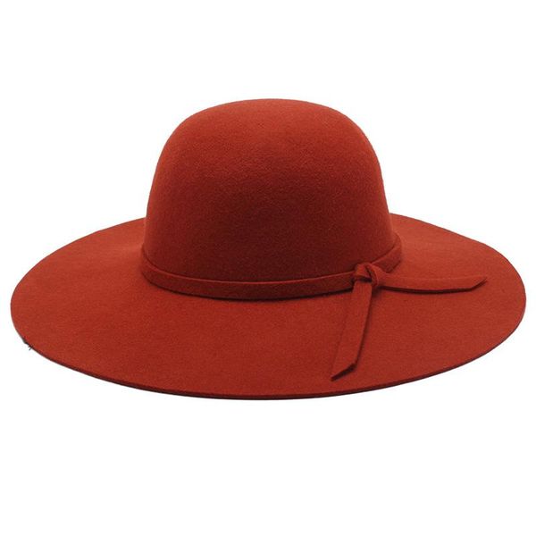 

stingy brim hats vintage wool jazz men black large felt panama hat for women autumn winter fedoras, Blue;gray