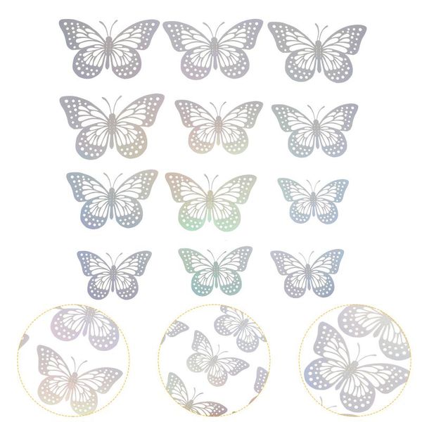 

fridge magnets 48pcs hollow-out 3d butterflies wall stickers self-adhesive decals