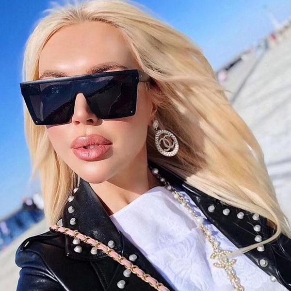 

sunglasses fashion women square designer vintage female sun glasses ladies uv400 shades eyewear, White;black