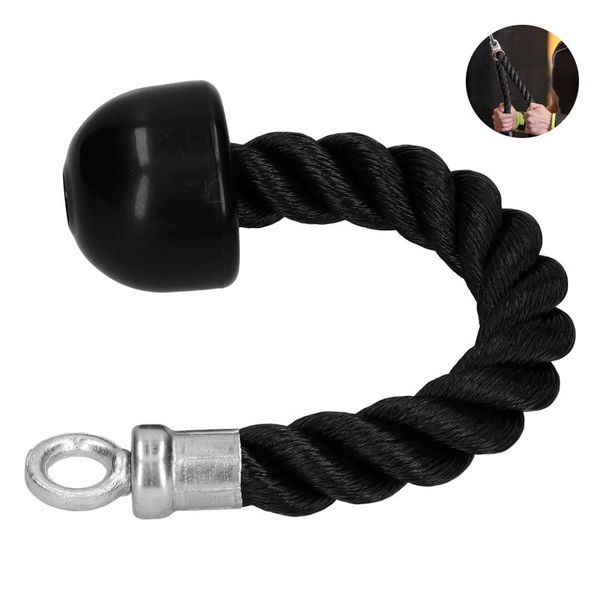 

accessories heavy duty tricep rope pull down biceps muscle training cable attachment fitness equipment