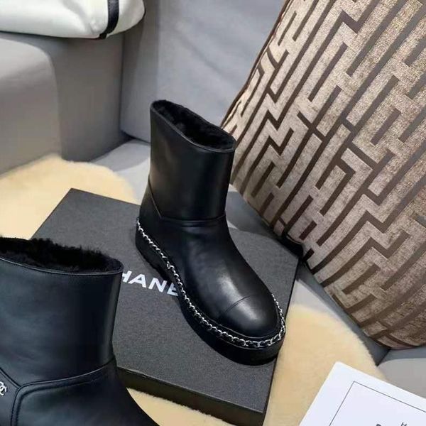 

boots coco winter woolen, Black