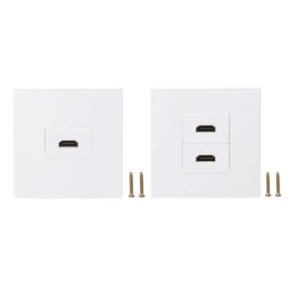 

86 type wall panel socket hdmi high definition digital tv network cable outlet-