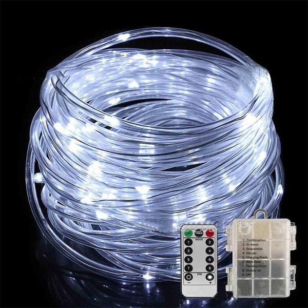 

strings thrisdar copper wire led string fairy light outdoor tube rope lights 150leds color changing twinkle for patio christmas