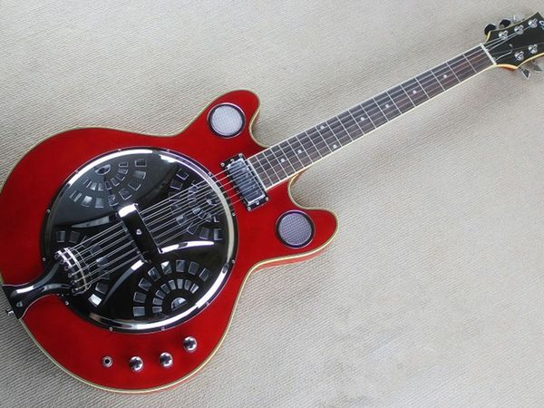 

echo echo electric guitar metal cover bright red can be changed upon request