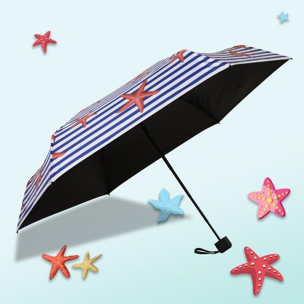 

umbrellas folding umbrella ultra light simple mini pocket sunscreen anti-uv six-bone women