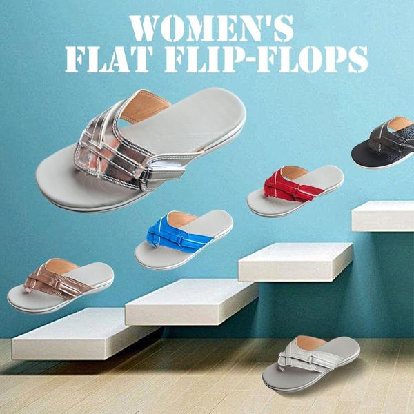 

sandals solid color buckle women's sandal women casual fashion comfortable flat classics non-slip female shoes zapatos de mujer, Black