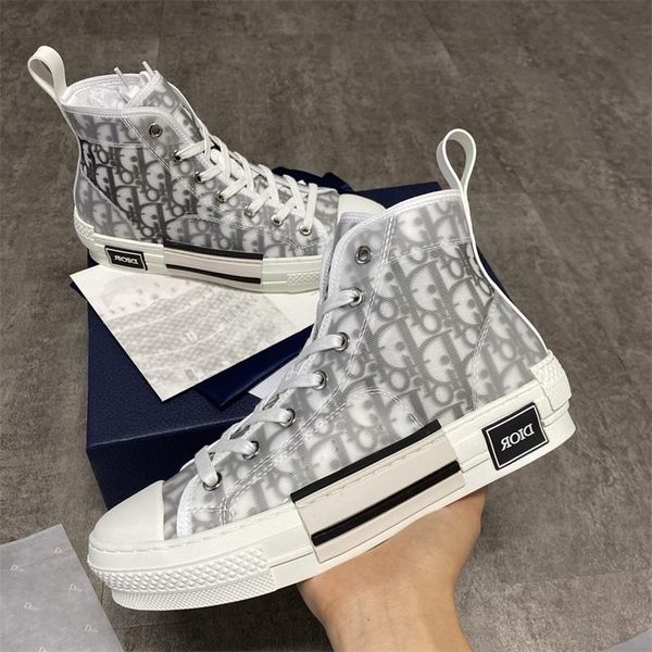 

men b23 with high-sneaker sole oblique vintage platform white black leather low-casual runner box trainers technical shoes wome pfdk