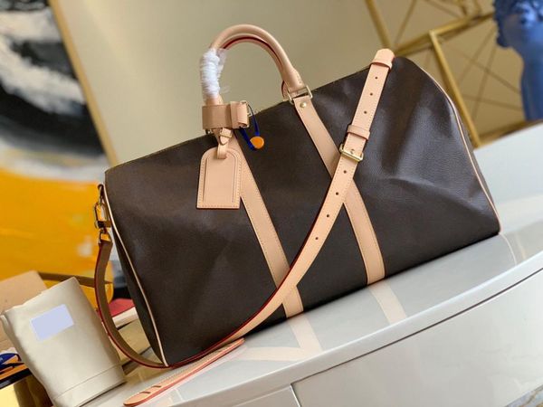 

duffel bags customized women's handbag leather cross shoulder travel bag laohua
