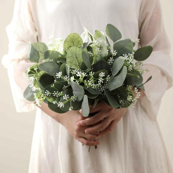 

artificial eucalyptus leaf stem bulk artificial eucalyptus plant plant green green wedding leaf holiday q7w1