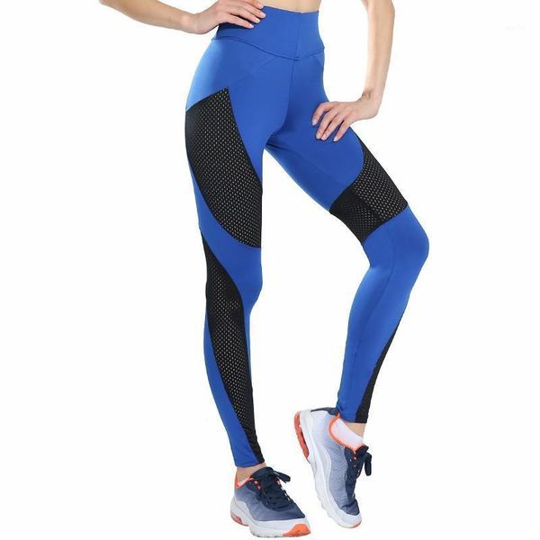 

yoga outfit 2021 breathable fitness clothing patchwork pants for women quick-dry sport casual sportswar elastic waist trousers
