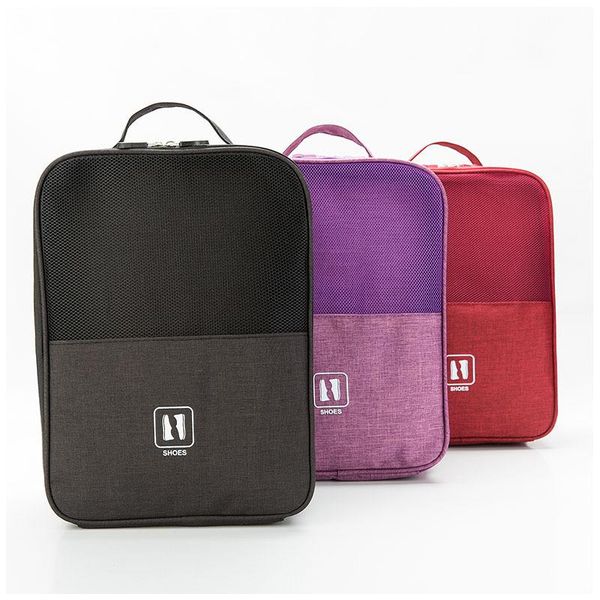 

storage bag shoe box travel storgage new washed men and women are all ok small business gifts zipper pocket soft korean