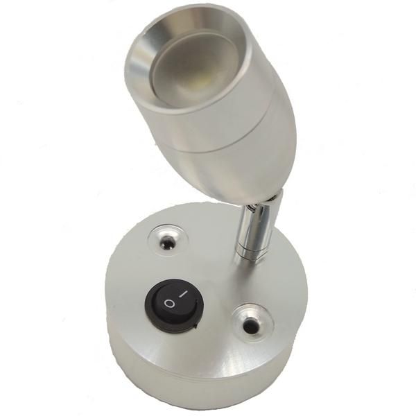 

wall lamp 3w 24v 12v reading led