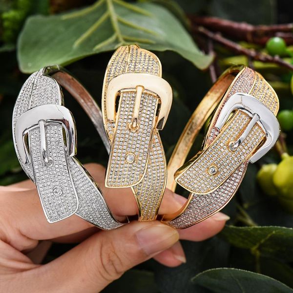 

earrings & necklace missvikki luxury trendy fashion shiny belt buckle bangle ring for women bridal jewelry sets wedding perfect gift high qu, Silver