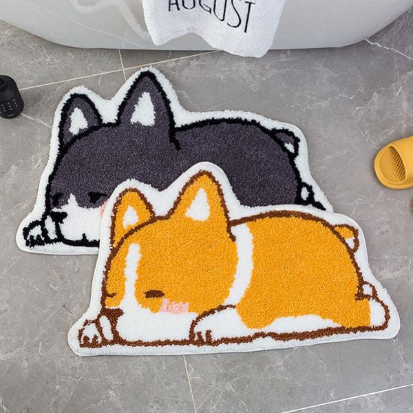 

carpets thicken mat rug cute doormat cartoon carpet non-slip the floor home bathroom balcony absorbent living room bedroom soft