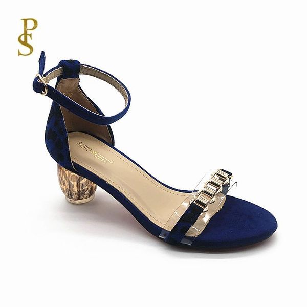 

sandals fashionable leopard-print heels comfortable velvet high for women, Black