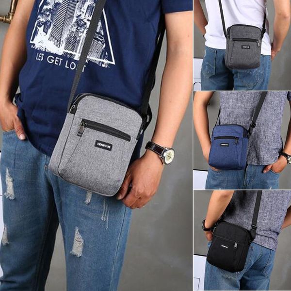 

men's waist bag crossbody messenger shoulder bags travel bag man purse small sling pack for work business men's bag