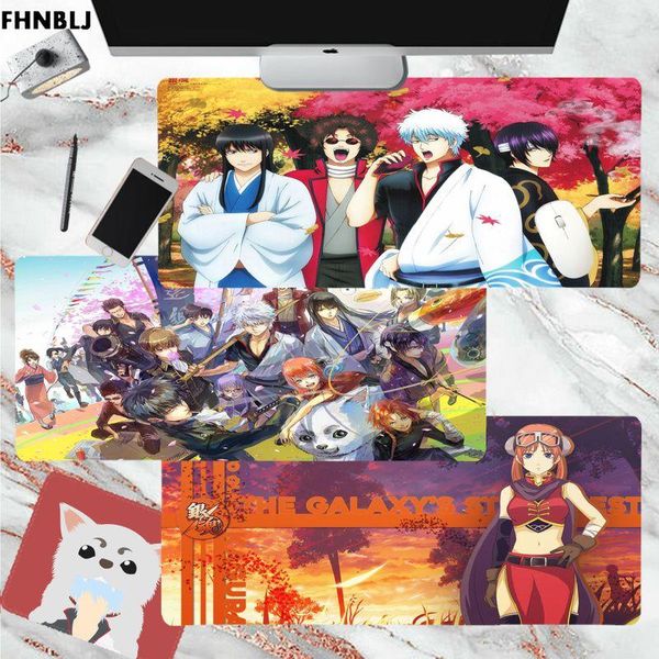 

mouse pads & wrist rests fhnblj gintama simple design beautiful anime pad mat size for large edge locking speed version game keyboard