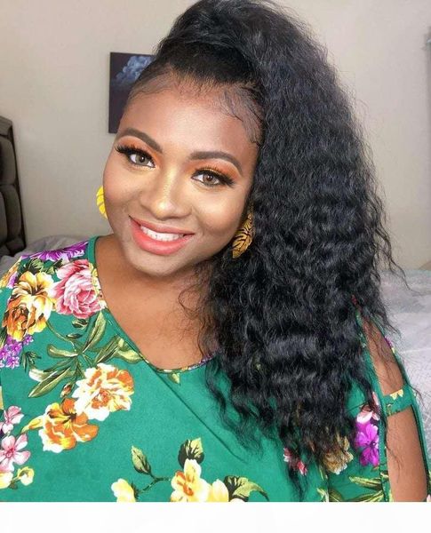 

100% human hair ponytail wrap around clip in, Black