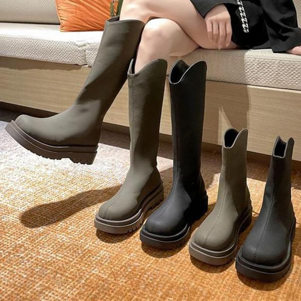

boots autumn winter warm knee high women fashion shoes leather platform riding ladies long black ytmtloy zipper botines de mujer