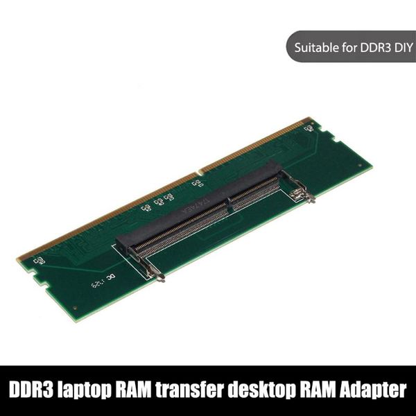 

computer cables & connectors lapddr3 ram to deskmemory adapter card conversion tester so dimm converter cards connect for pc office