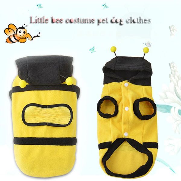 

dog apparel ahuapet little bee cosplay pet clothes costume knitted christmas coat jacket clothing for dogs cat pomeranian teddy e