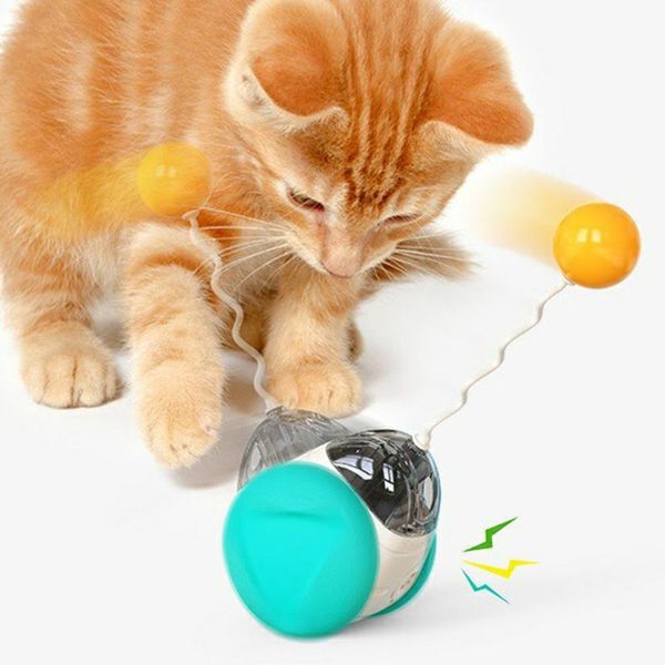 

cat toys pet interactive funny balance toy car tumbler swing relieve boredom