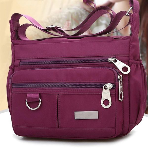 

evening bags women's shoulder bag waterproof nylon messenger casual large capacity fashion handbag lady