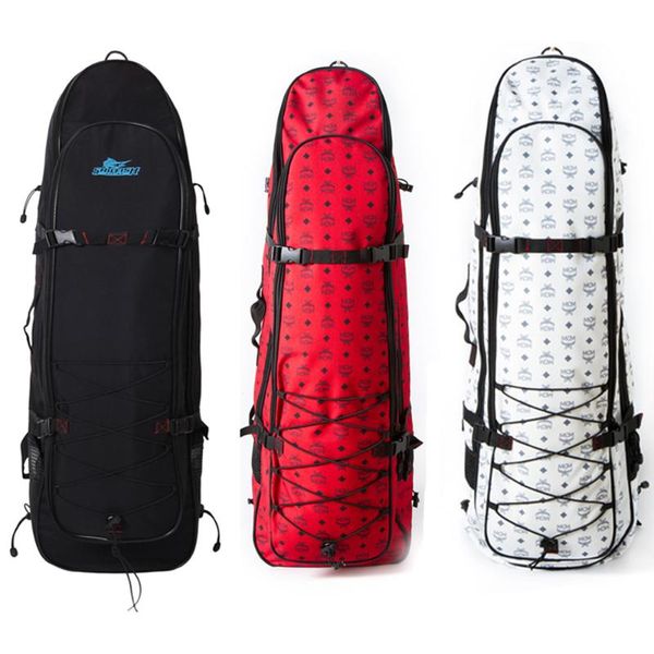 

long fin backpack diving bag men and woman