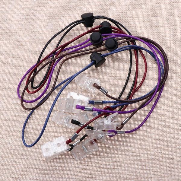 

napkin rings 5pcs clip bib chain flexible lanyard holder