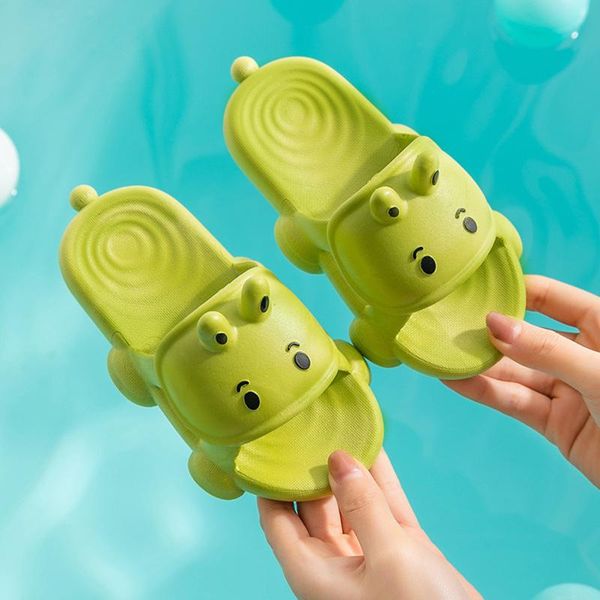

slipper summer toddler infant kids baby boys girls children' cartoon animal cute indoor outdoor non-slip beach slippers flip flops#g4, Black;grey