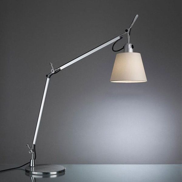 

lampara de mesa modern table lamp swing long arm tafellamp lampe de chevet abajur para quarto living room bedside luxury light