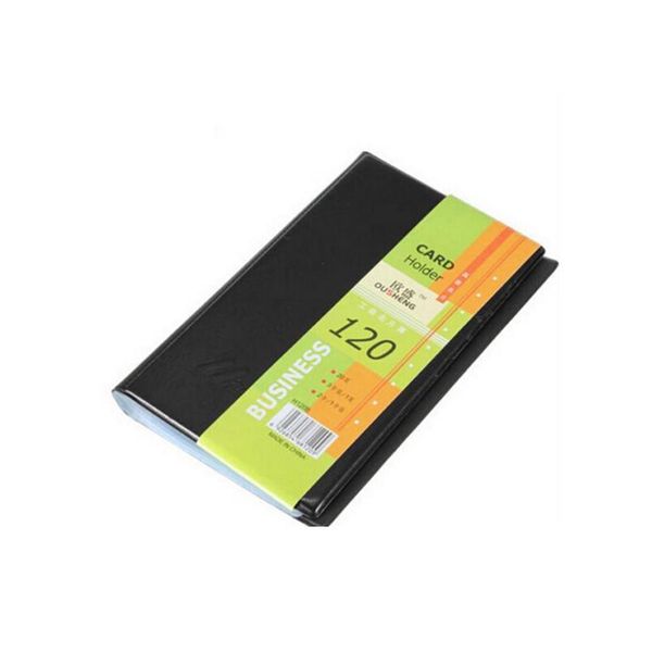 

1pcs simple card wallet leather 120 cards id business card new credit car qylccd