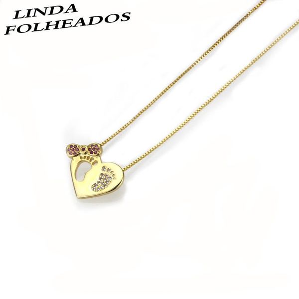 

pendant necklaces design gold copper necklace zirconia women fashion party fine jewelry gift, Silver