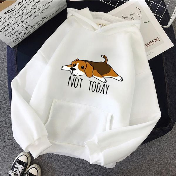 

kawaii funny hoodies women beagle tricks womens clothing camisetas animal print dabbing beagle dog long sleeves pullovers, Black