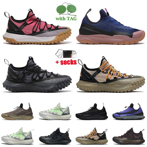

acg ao 2022 mens designer fly low runner shoes mountain shoes us 12 with socks black anthracite brown basalt fusion violet sea class blue vo