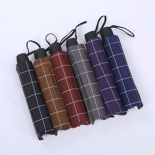 

men and women business umbrella hit cloth folding lattice advertising