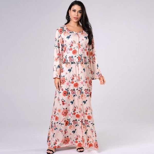 

ethnic clothing floor-length african dresses for women africa muslim long dress fashion loose maxi lady abaya, Red