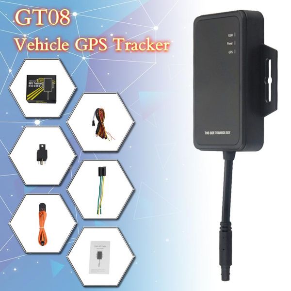 

car gps & accessories concox waterproof tracker gt08 vehicle tracking vibration alarm cut-off check location gsm motorcycle
