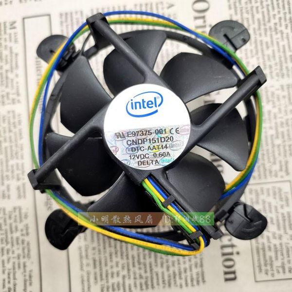 

computer speakers intel cpu radiator 1150 1151 1155 56 i3i54 pin 4-wire temperature controlled silent fan