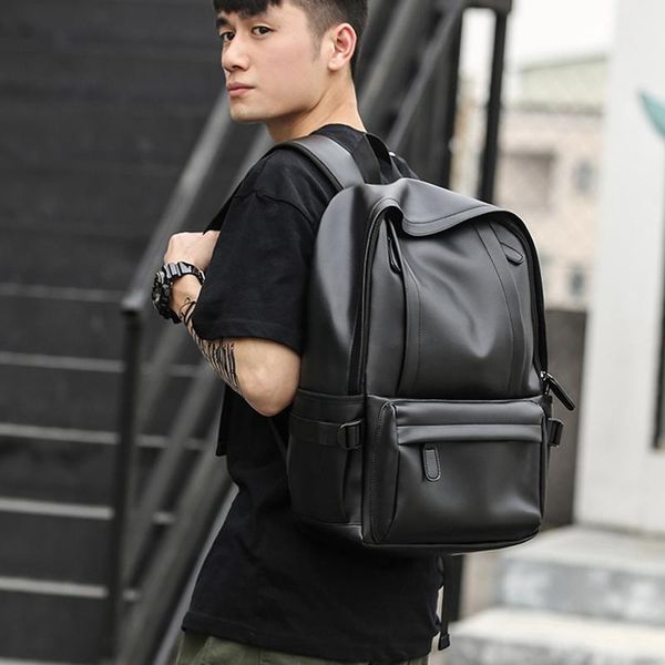 

backpack men's pvc business computer bag travel