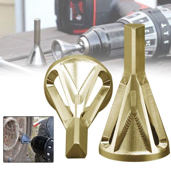 

professional drill bits 1pc stainless steel deburring external chamfer tool bit remove burr silver silber metal outer diameter