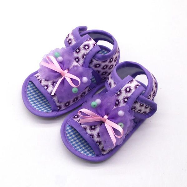 

first walkers baby girl soft sole summer shoes anti-slip prewalkers mesh bowknot design walking girls 0-18m 2021
