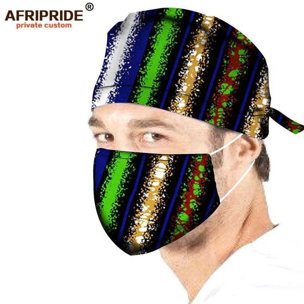 

mask printed batik cotton hat gourd hat surgical hat