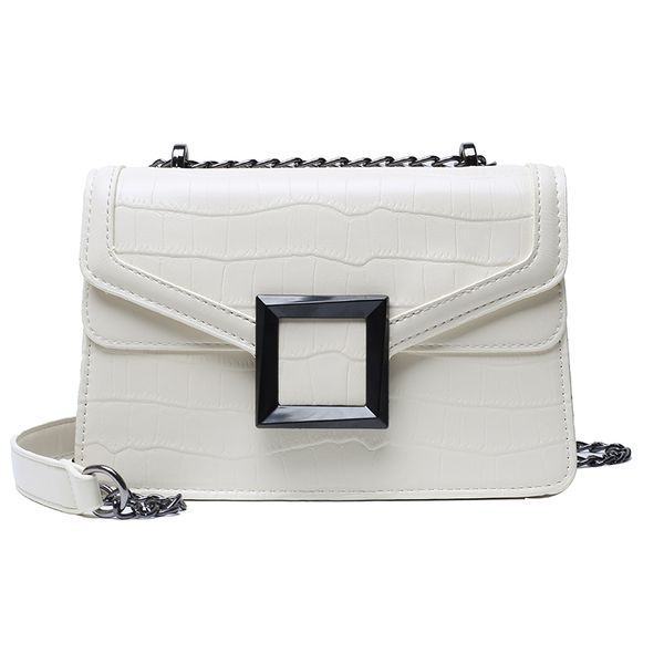 

luxury handbags women bags designer chains leather shoulder messenger crossbody bag for women 2020 white khaki black yellow red c0225