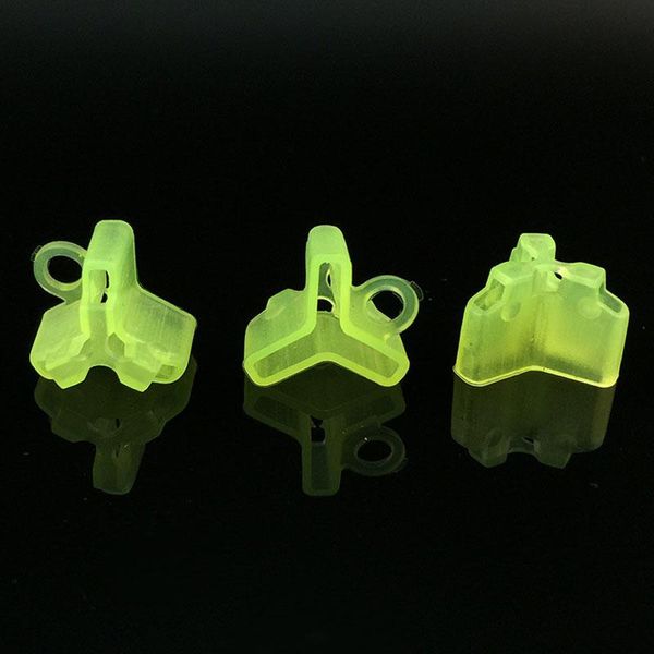 

50pcs fishing treble hooks jig covers case bonnets cap protector durable new